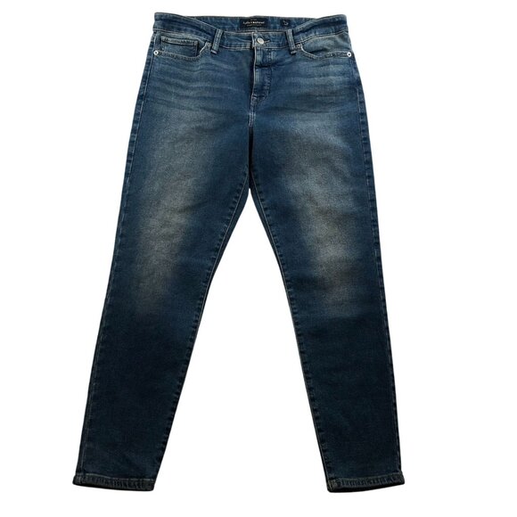 Lucky Brand Womens Jeans Size 12/31 Ava Ankle Skinny Blue Denim Casual Classic - Picture 1 of 16